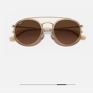 ROUND DOUBLE BRIDGE RAYBAN POLARIZED